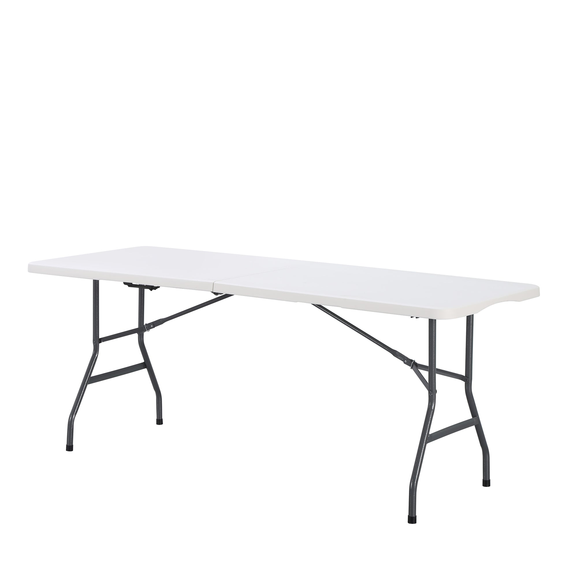 Mesa De Banquetes Plegable 154 Bm-Ft02 74X154X74 Rta Blanco