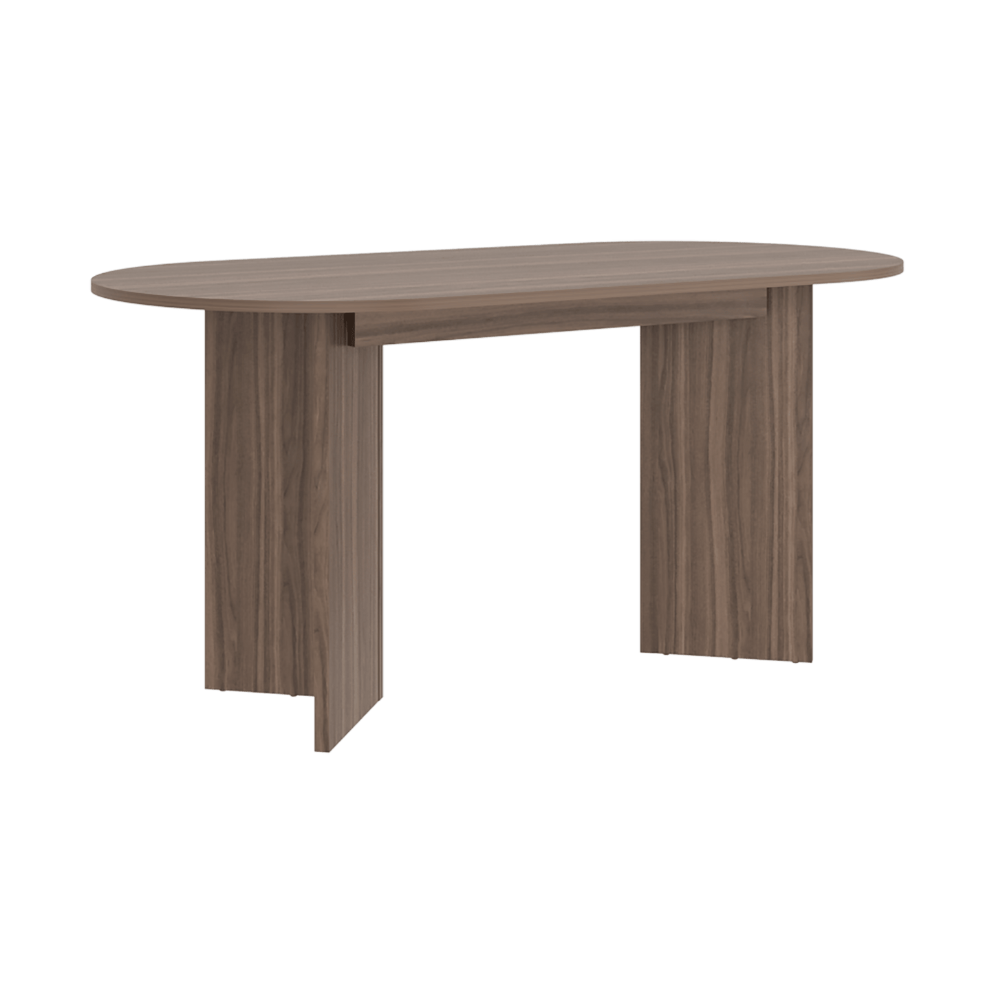 Mesa Comedor Ted 74X156X80 Rta Avellana