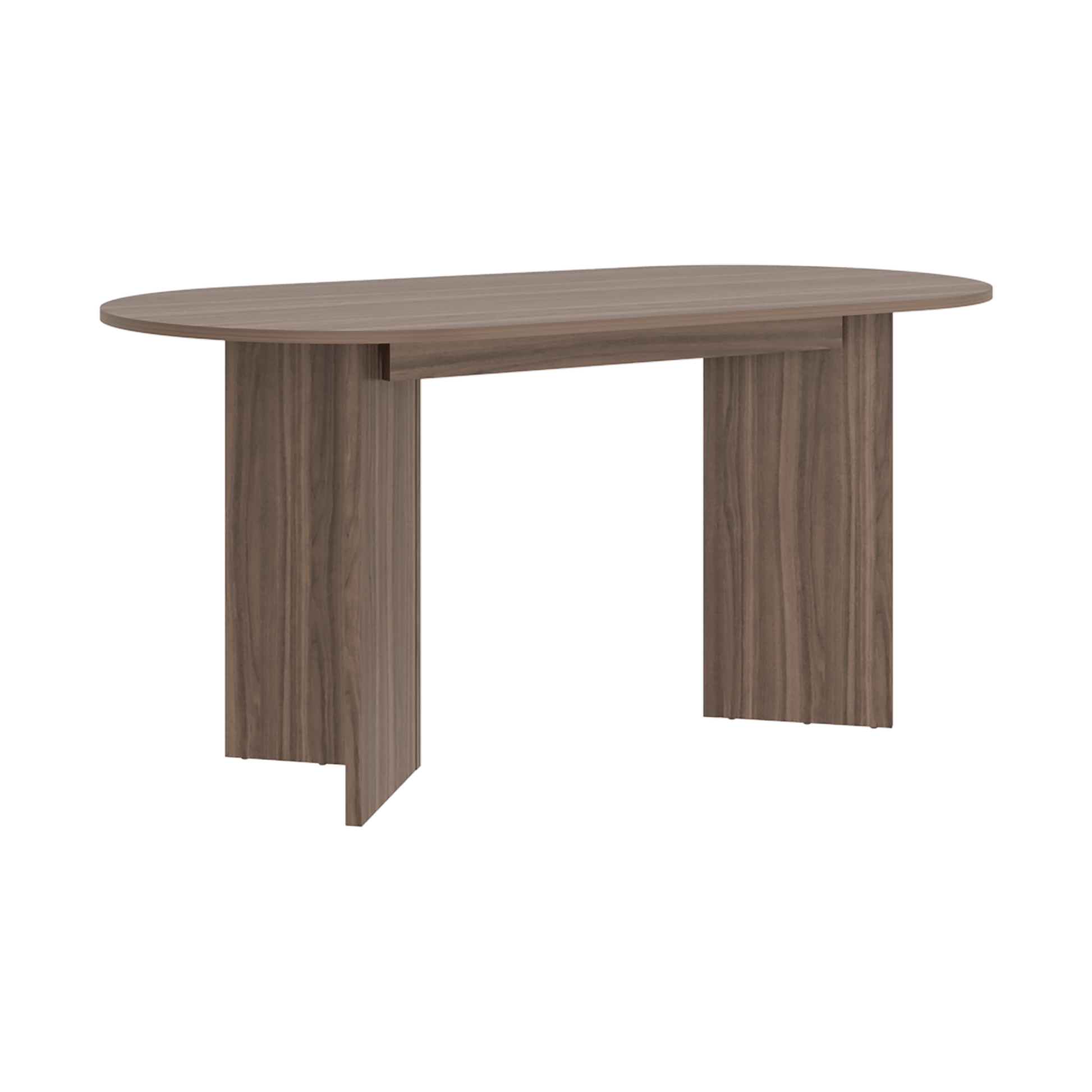 Mesa Comedor Ted 74X156X80 Rta Avellana