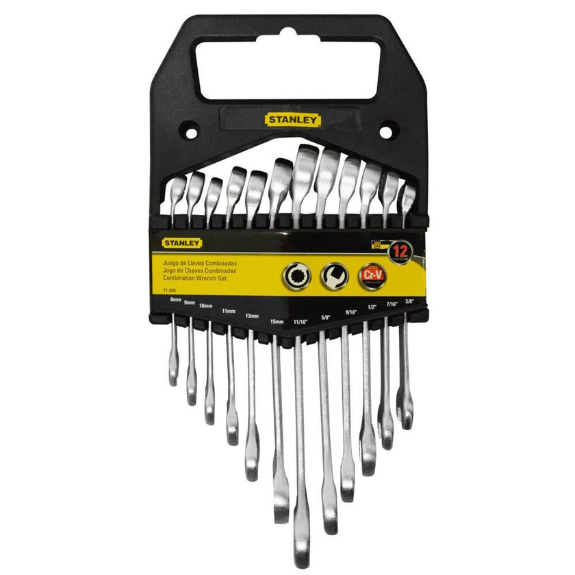Llave Mixta Stanley Juego X 12 Mm  Pulg 815381116 71608