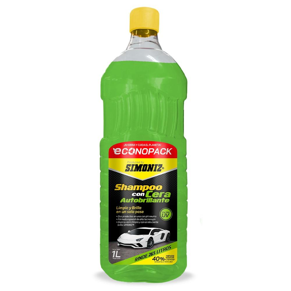Shampoo Con Cera Autobrillante Econopack Simoniz 1000Ml 208609
