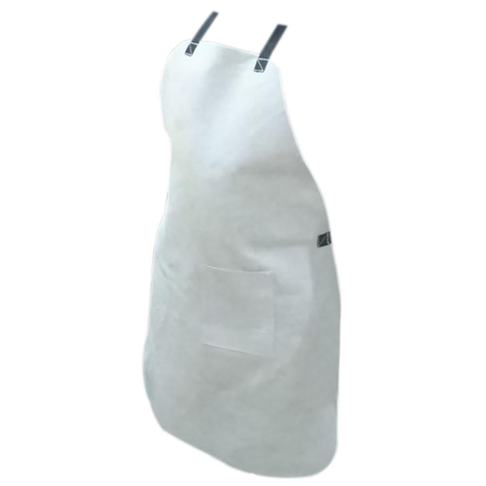 Delantal Fino Doble Costura En Carnaza 90X60