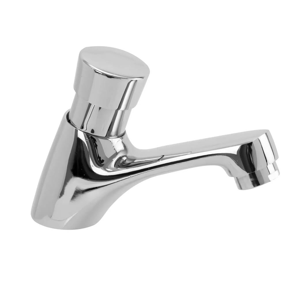 Llave Lavamanos Push Cromada En Caja Ht80335