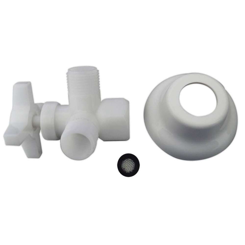 Linea Grival Llave Regulacion Doble De 12 Blanca Pqte X 6 967623331