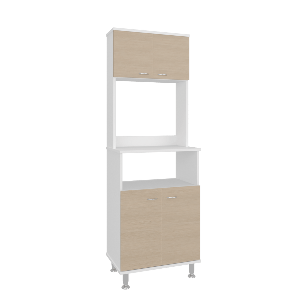 Mueble Alacena Fenix Rta Blanco + Rovere N/A