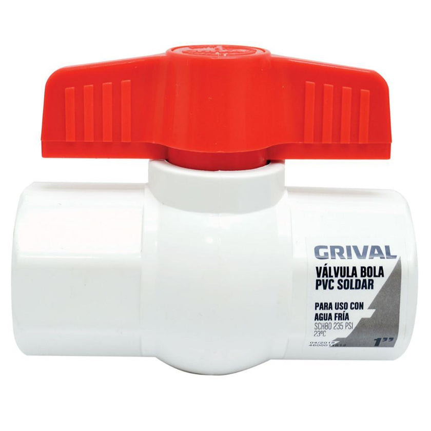 Linea Grival Llave Bola Pvc Lisa 1 797520001