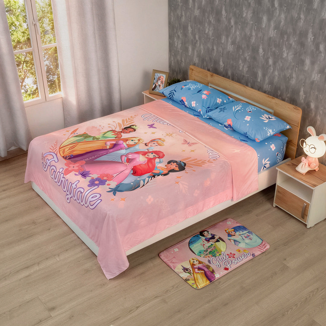 Juego De Sabanas Core Disney Princesas Estampados Animados