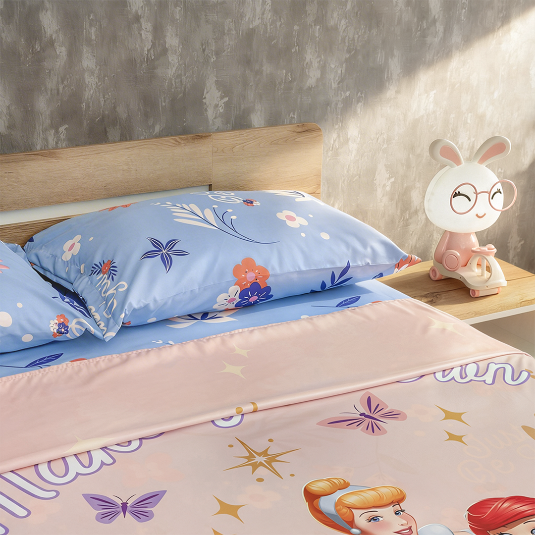 Juego De Sabanas Core Disney Princesas Estampados Animados