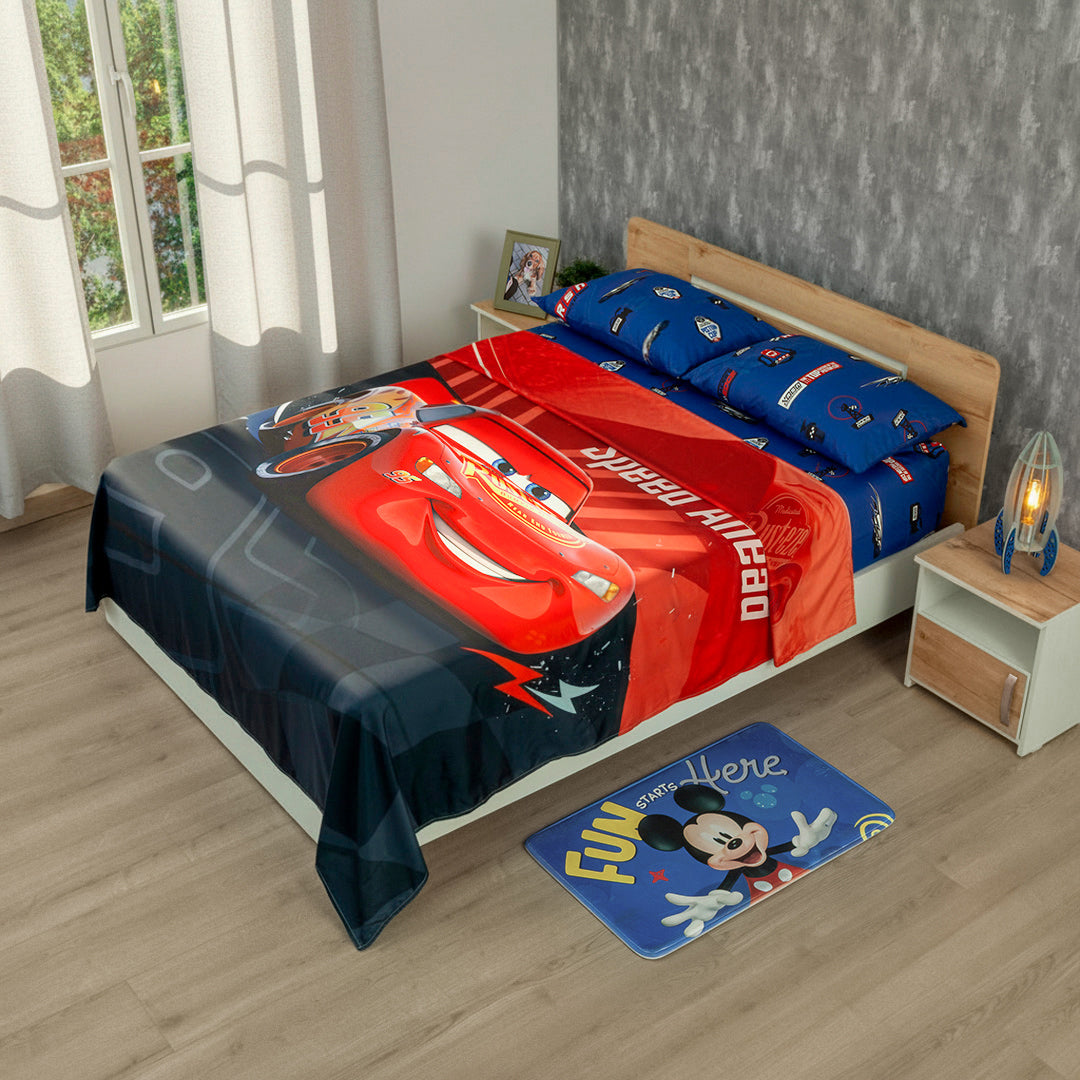 Juego De Sabanas Core Disney Cars Estampados Animados