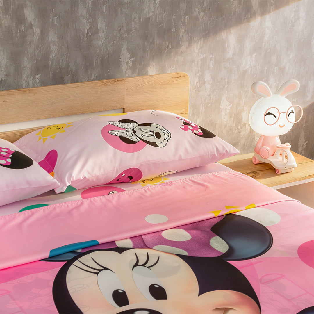 Juego De Sabanas Core Disney Minnie Jr Estampados Animados