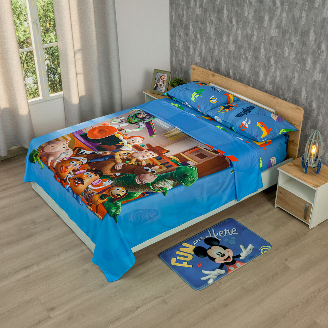 Juego De Sabanas Core Disney Toy Story Estampados Animados
