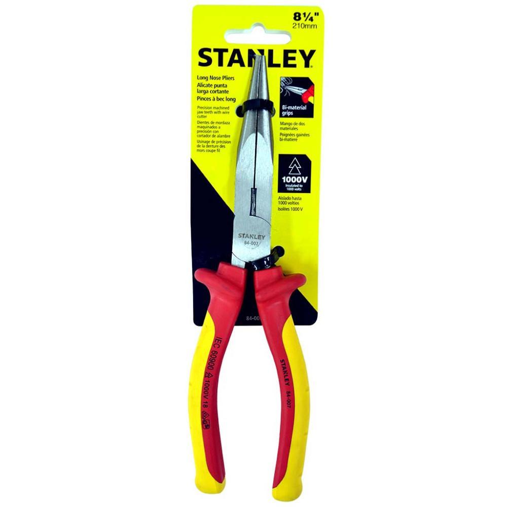 Pinza Stanley Larga Electricista 8 14  84007 1000 V