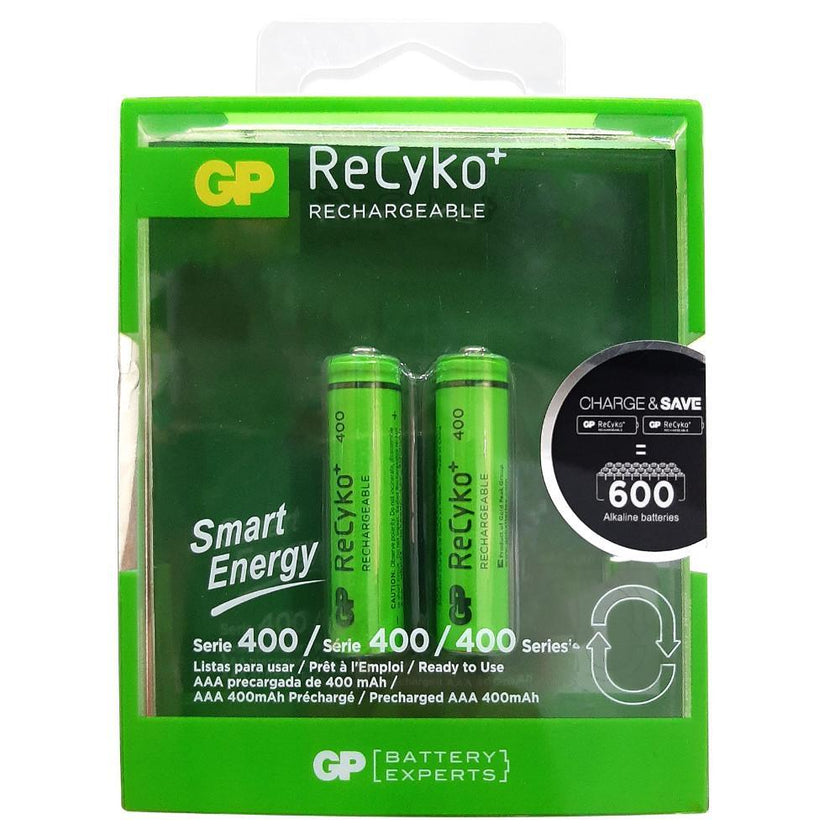 Pila Recargable X 2 Gp 12V Aaa 650 Mah Gp65Aaahcc2Kkpar