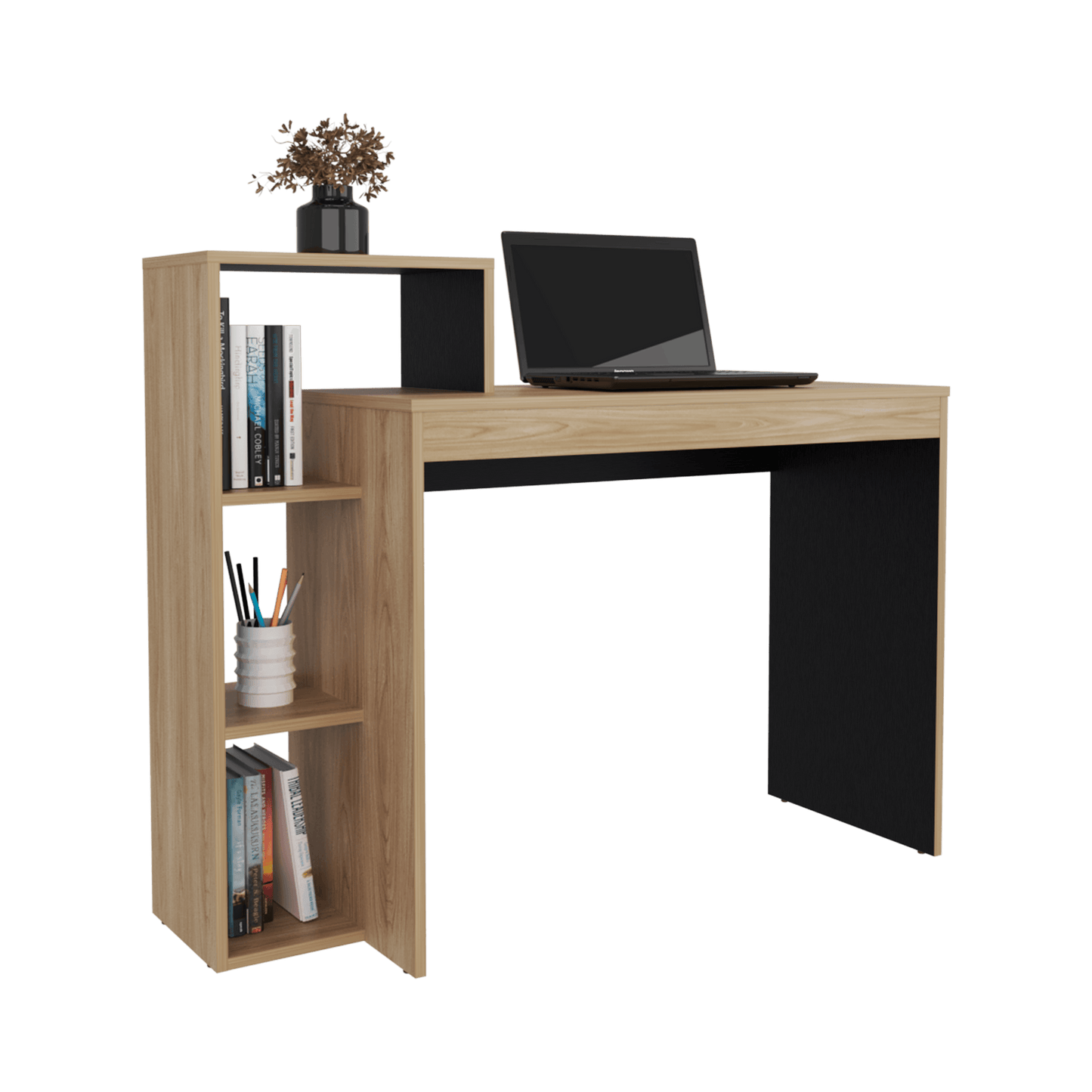 Escritorio Britt 90X110X40 Rta Fresno Eu Wengue