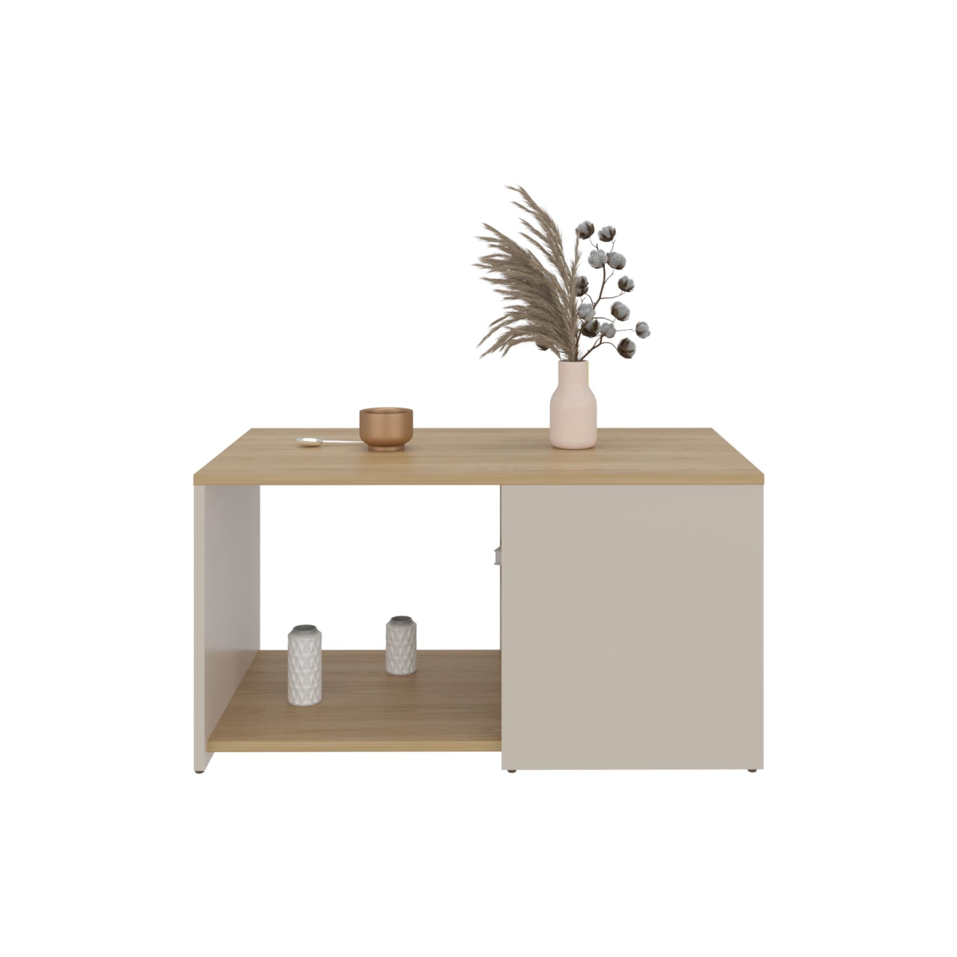 Mesa De Centro Adel 42X80X45 Rta Capri Fresno