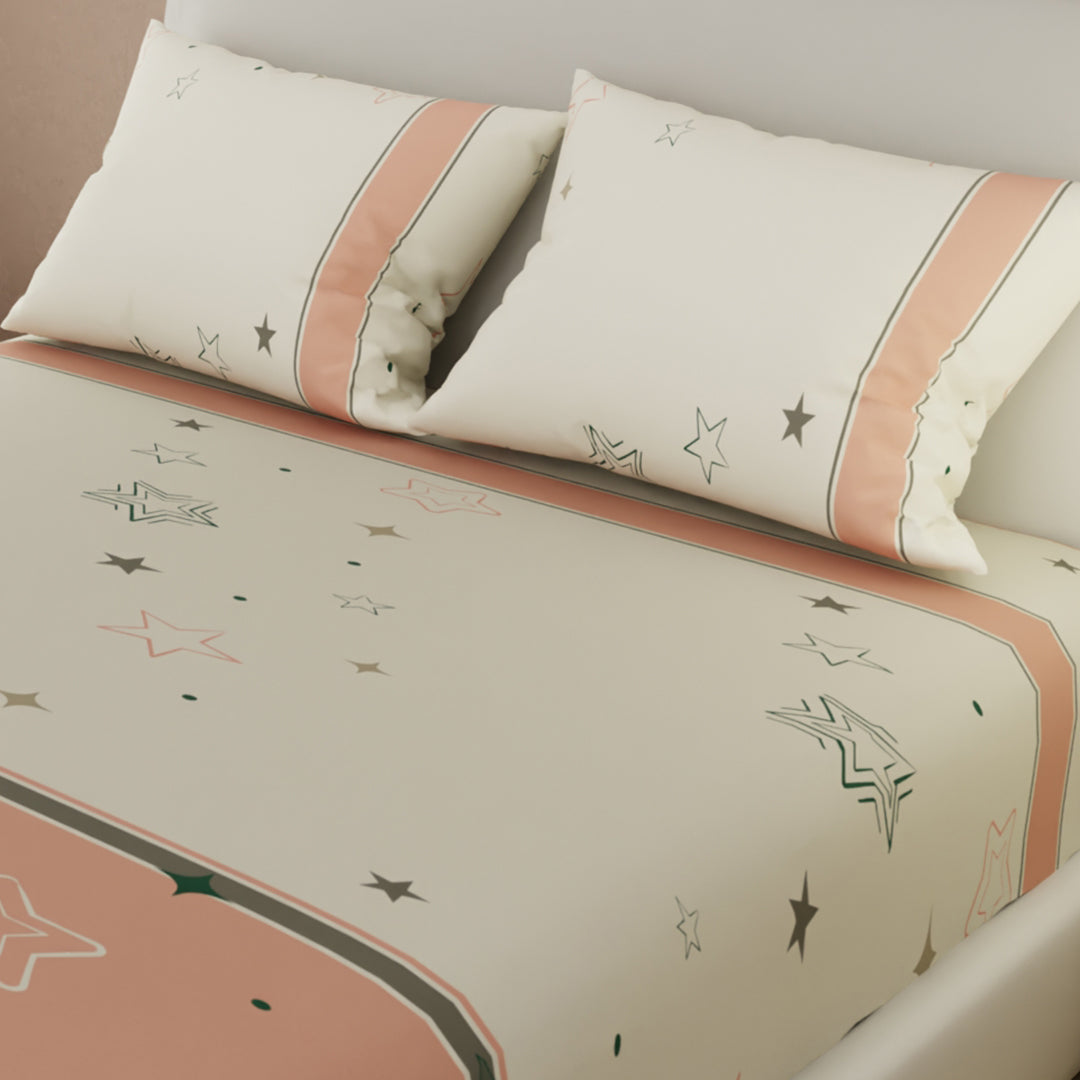 Sábana Ajustable Cosmos Maya  Beige