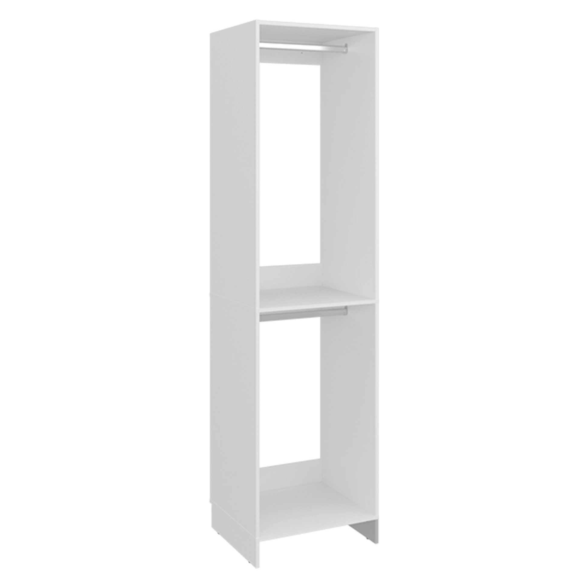 Closet Independiente 30 213X55X48 Rta Blanco Zf