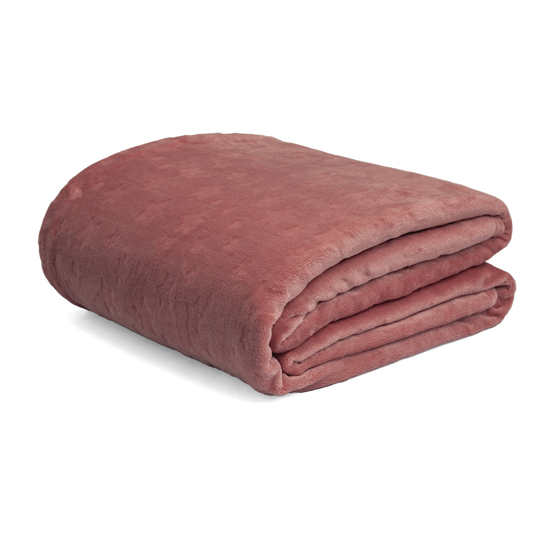 Cobija Comfortsoft Rosa Antaño Estrellas Suave