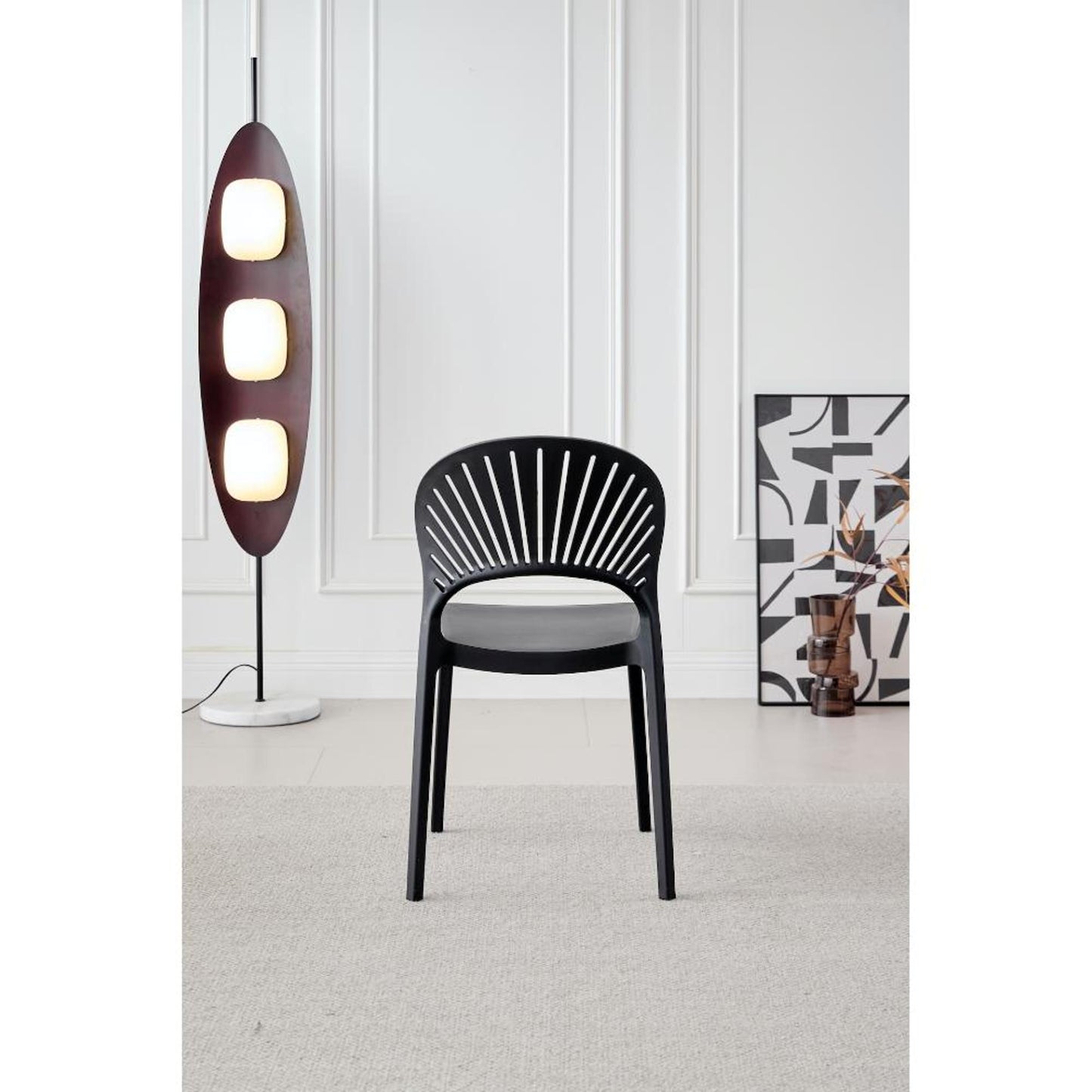 Silla Paraiso 82X48X58 Rta Negro