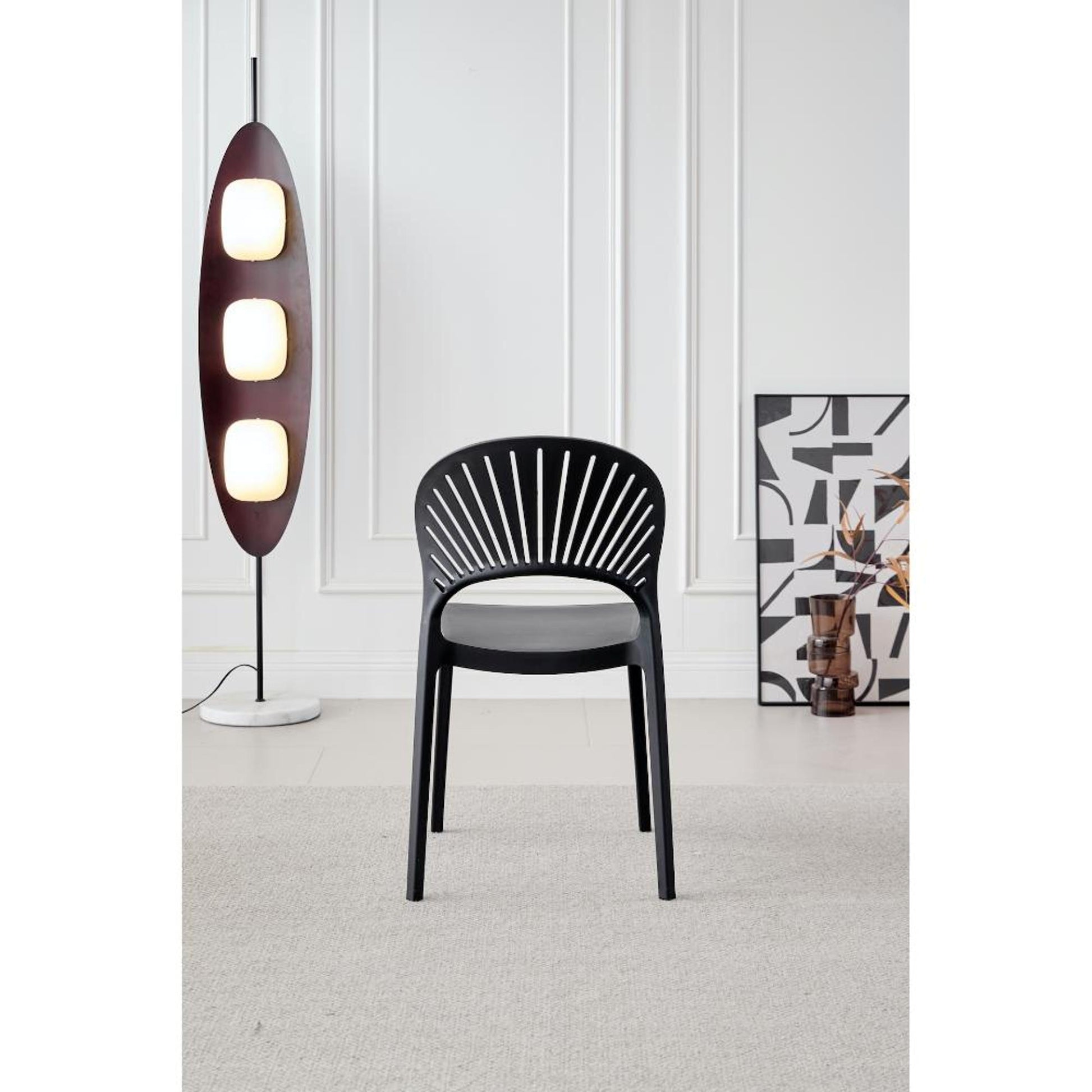 Silla Paraiso 82X48X58 Rta Negro