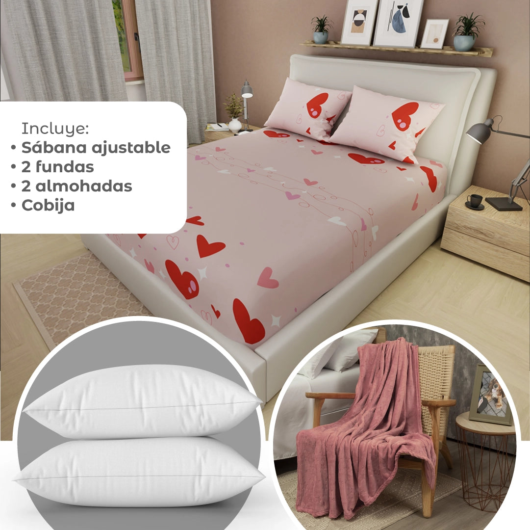 Combos Súper Confort Rosa