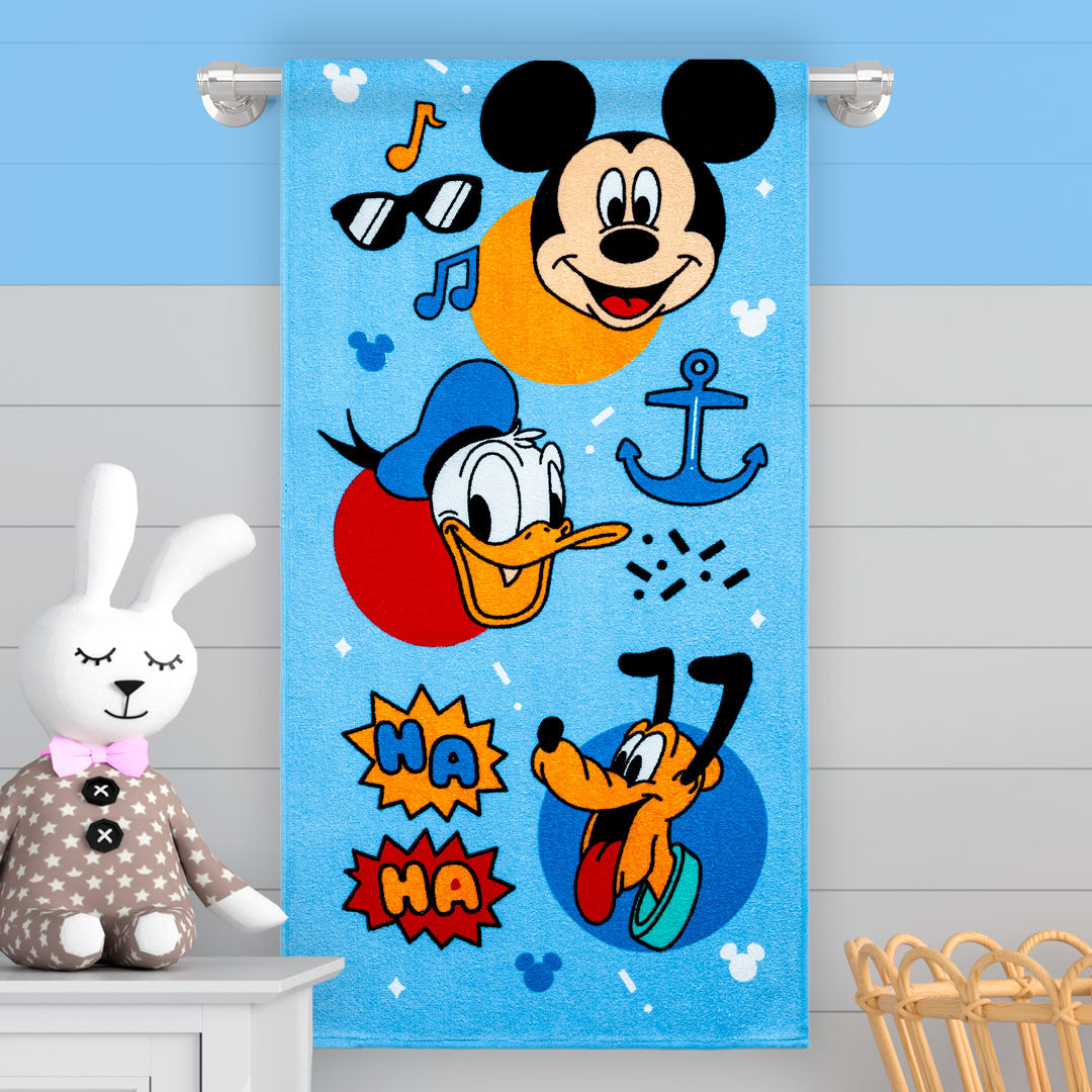 Toalla Infantil 320 Gramos Vacaciones Con Mickey