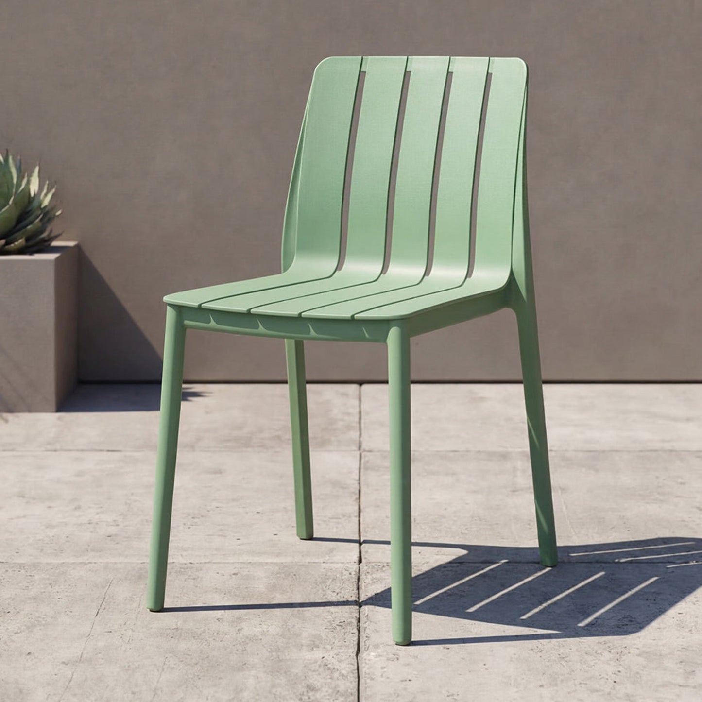 Silla Alice Espaldar 80X46X54 Rta Verde