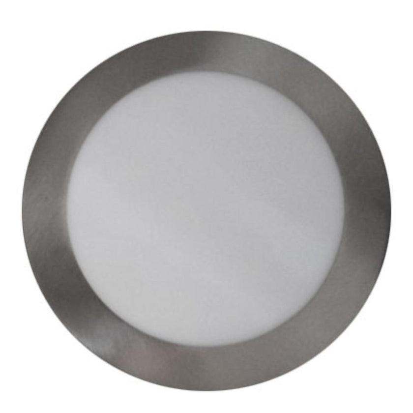 Panel Led 12W Redondo Incrustar Satinado Luz Dia Uduke Ht80364A