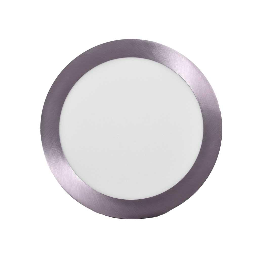 Panel Led 18W Redondo Incrustar Satinado Luz Dia Uduke 6500K Ht80367A
