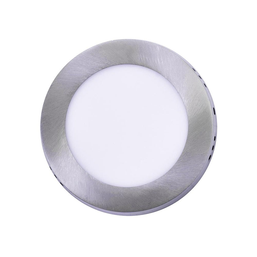 Panel Led 6W Redondo Sp Satinado Luz Dia Uduke Ht80373A