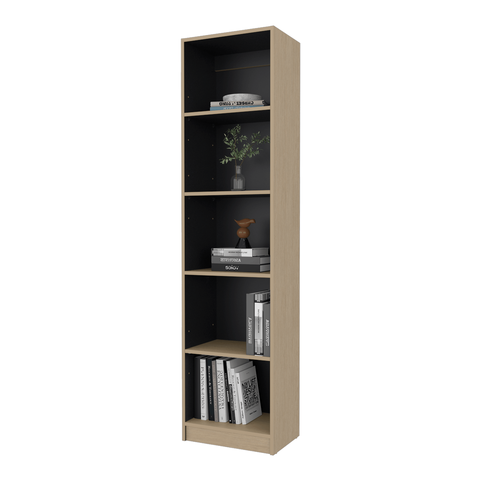 Estante Home E-M2 180X45X29 Rta Cartagena Wengue Zf