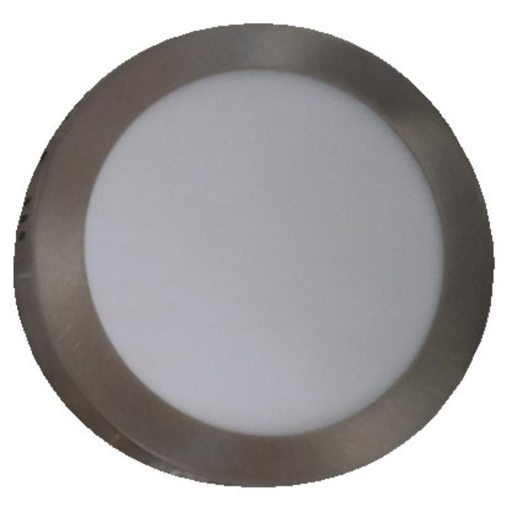 Panel Led 12W Redondo Sp Satinado Luz Dia Uduke Ht80375A