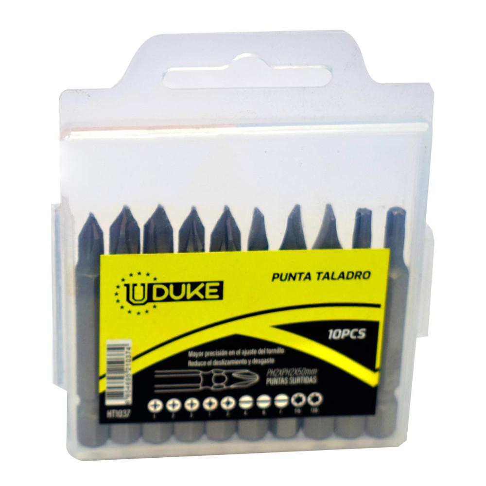 Puntas Taladro X 10Pcs Surtidas Uduke Ht1037