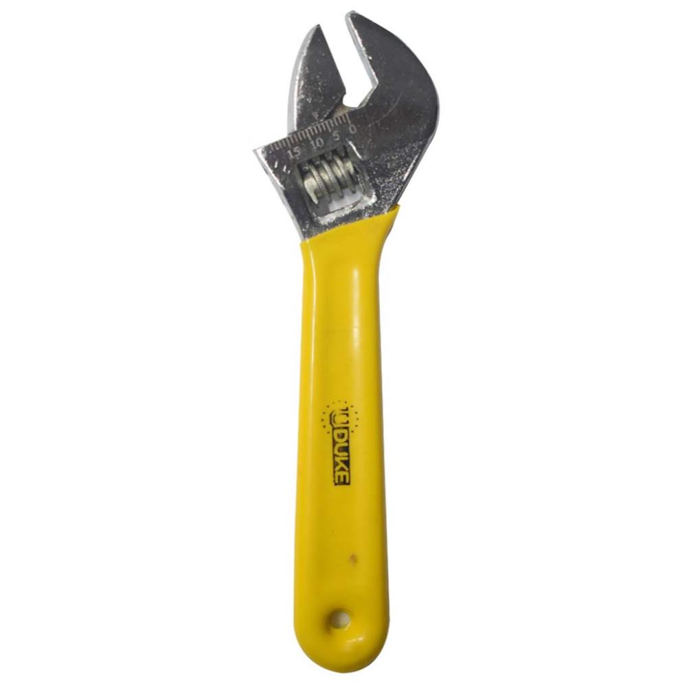 Llave Peston 6  Encauchetada Amarilla Uduke Ht1069