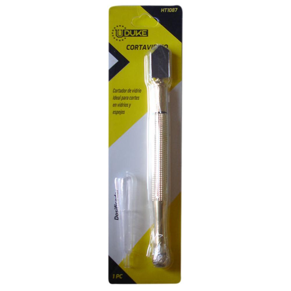 Cortavidrio Lubricado Metalico Uduke Con Dosificador Ht1087