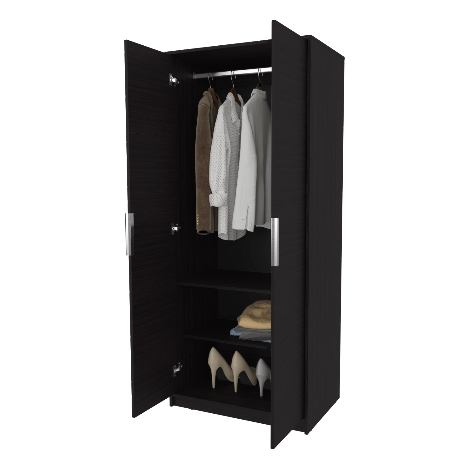 Closet Wenden 189X80X52 Rta Wengue Zf