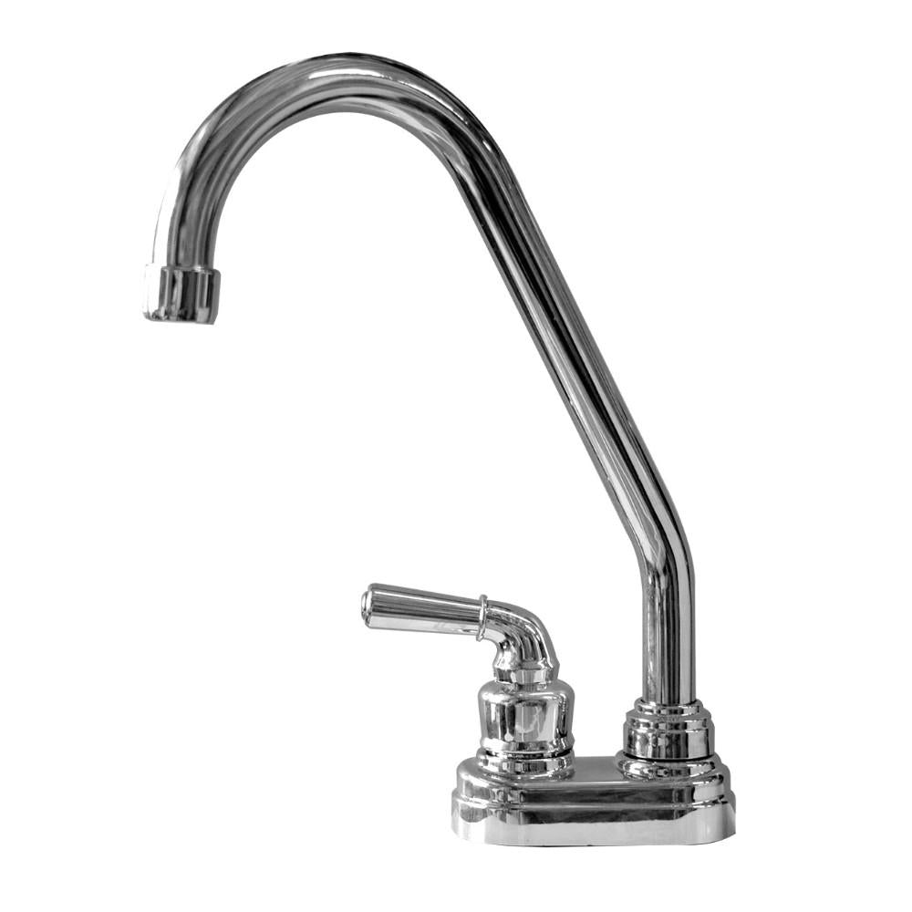 Llave Cuello Ganso Mesa Aleta Uduke Con Base Ht1185