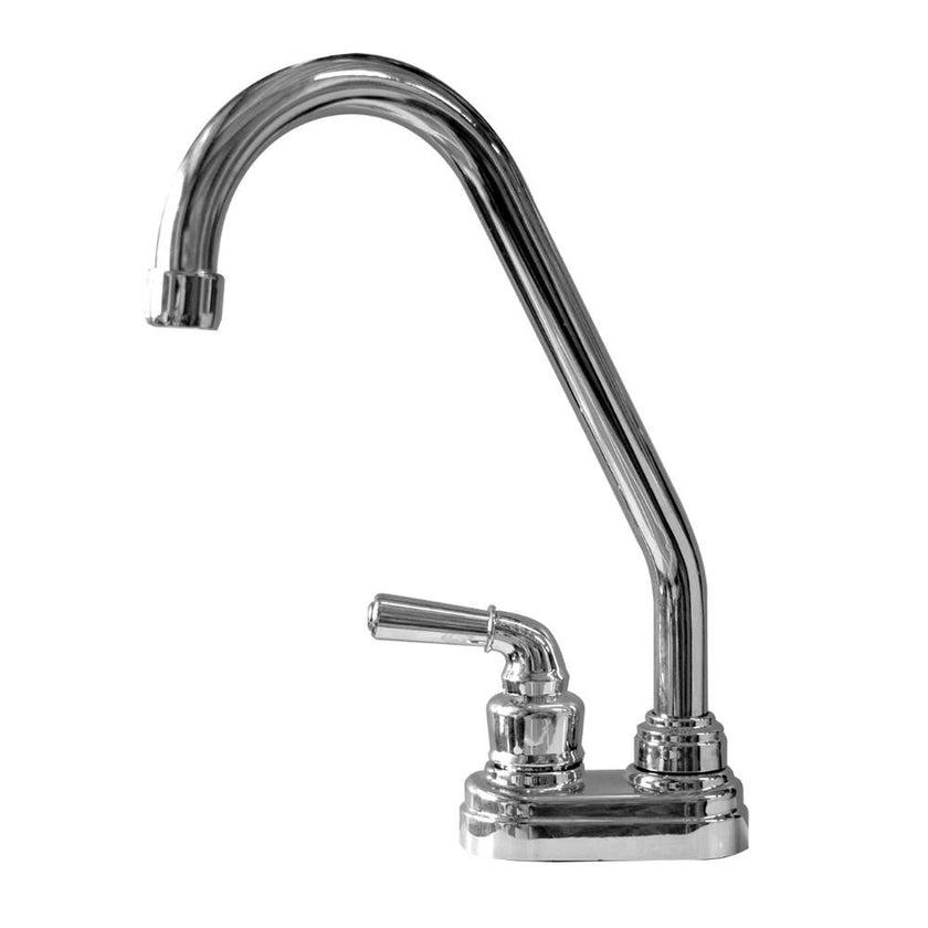 Llave Cuello Ganso Mesa Aleta Uduke Con Base Ht1185