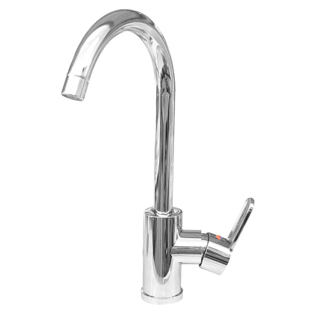 Mezclador Lavaplatos Monocontrol Uduke Base Redonda Ht1193