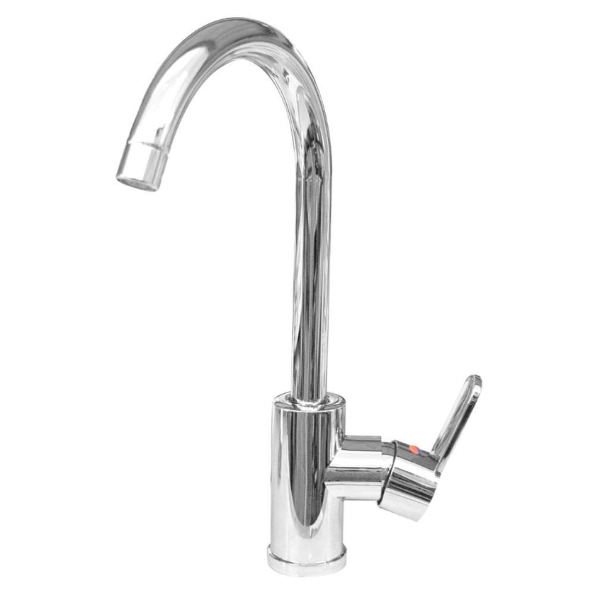 Mezclador Lavaplatos Monocontrol Uduke Base Redonda Ht1193