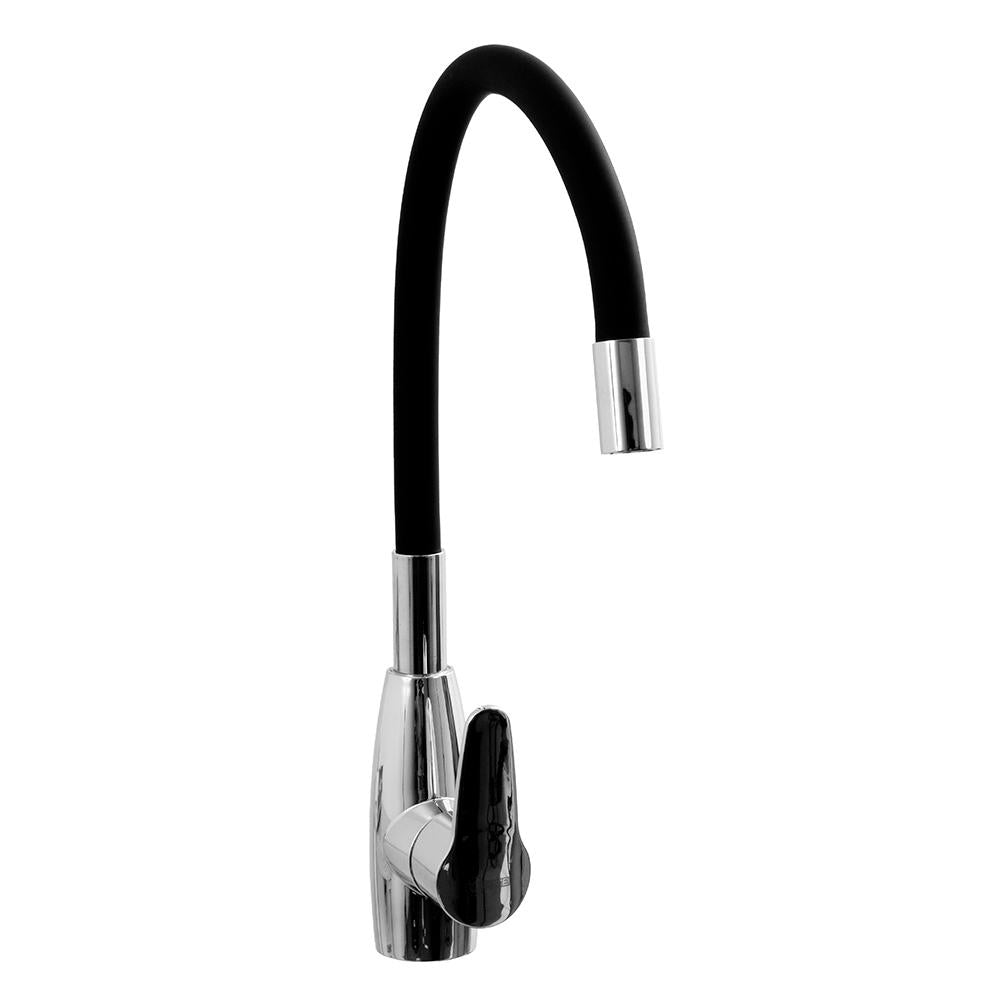 Mezclador Lavaplatos Flexible Monocontrol Uduke Base Ovalada Ht1194
