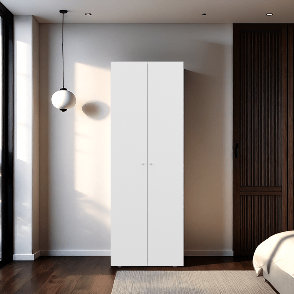 Closet 2 Puertas E1 Tuhogar 170X60X40 Rta Blanco Zf