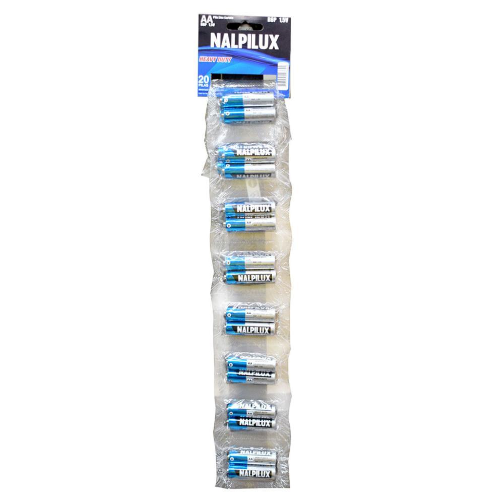Pila Sencilla Aa Tira X 10 Nalpilux