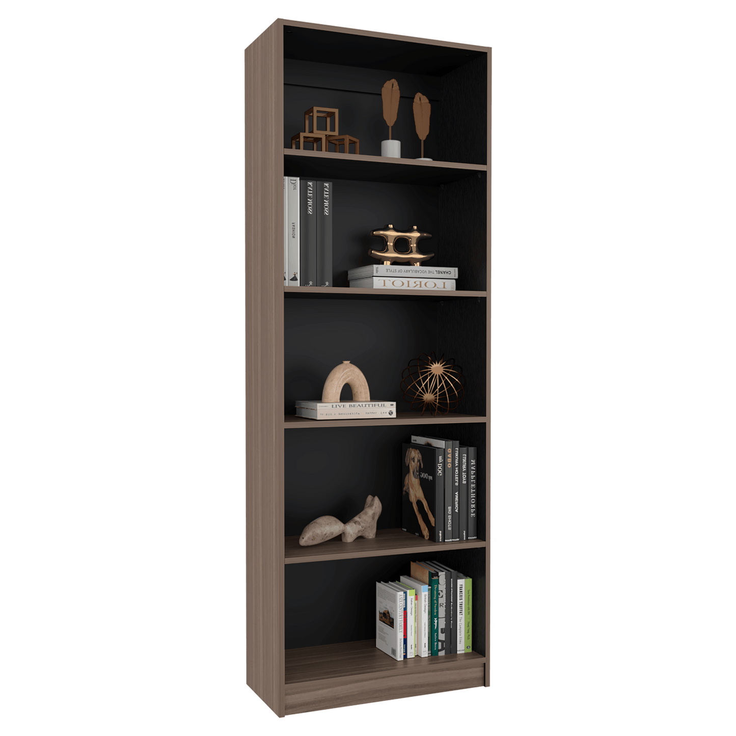 Estante Home E3 180X62X29 Rta Avellana