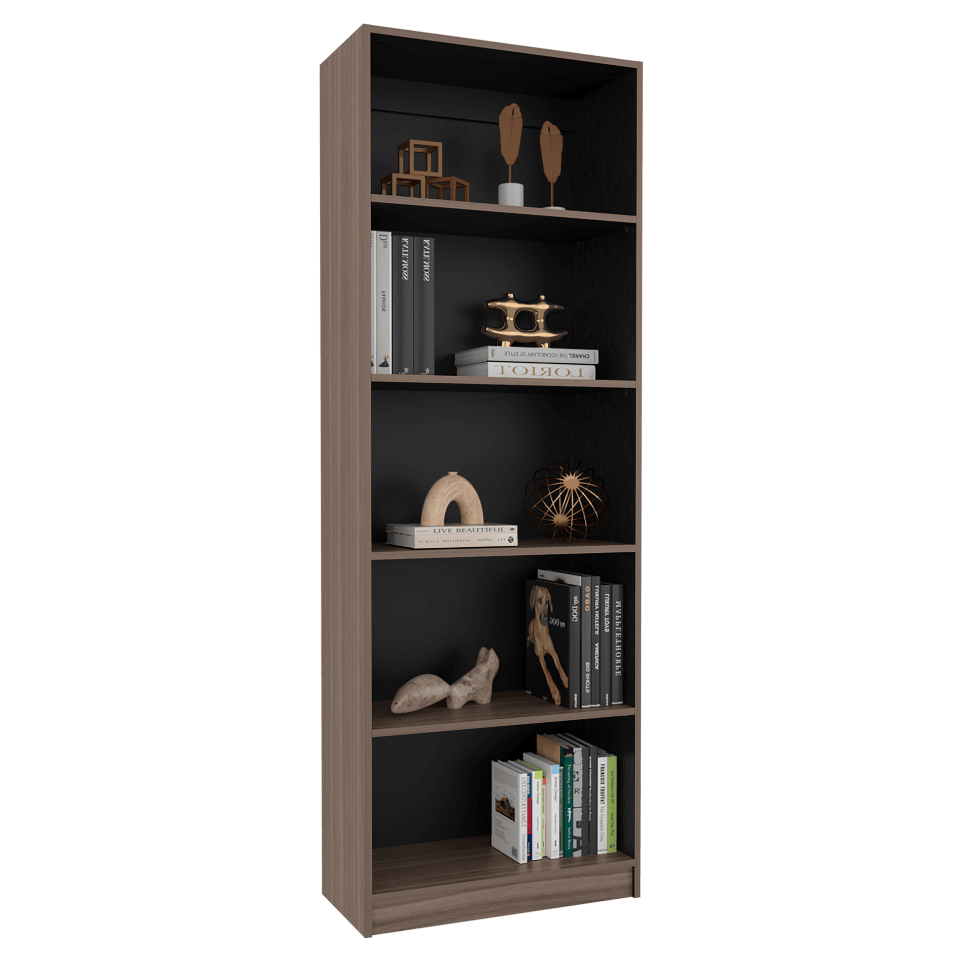 Estante Home E3 180X62X29 Rta Avellana
