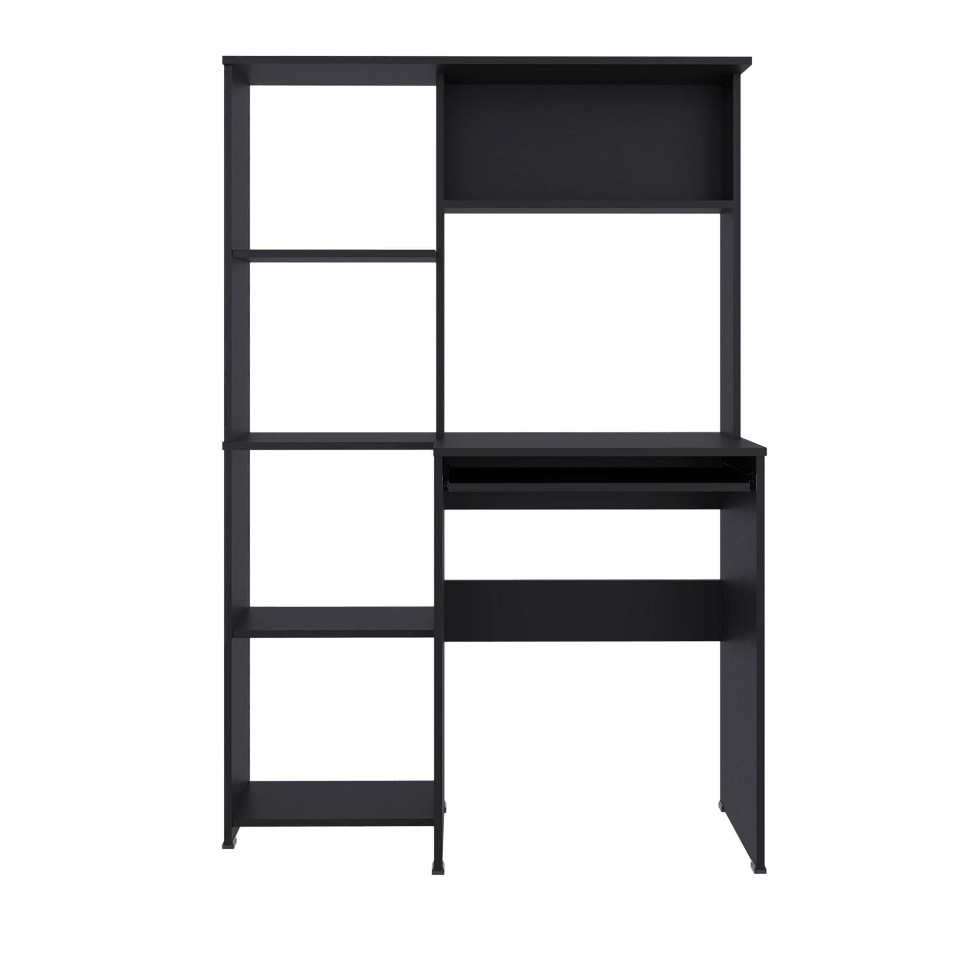 Centro De Computo Con Biblioteca Alden Eco 150X100X40 Rta Wengue