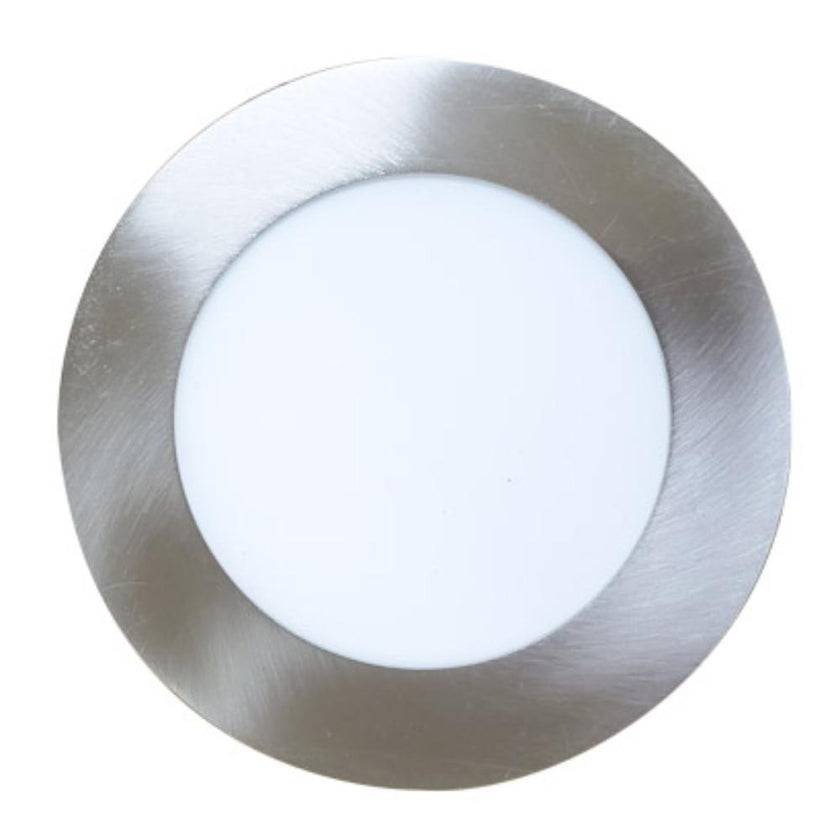 Panel Led 6W Redondo Incrustar Satinado Luz Dia Uduke Ht80358A