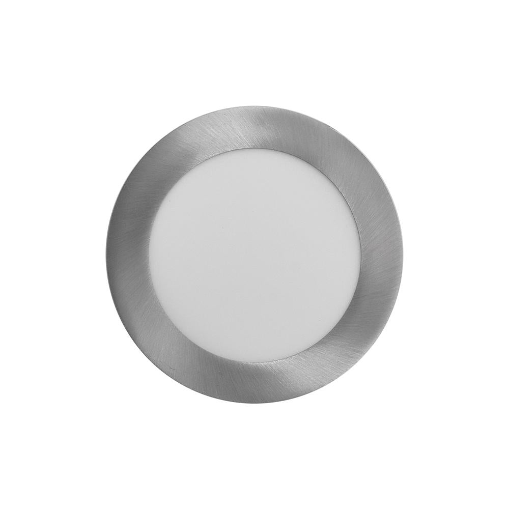 Panel Led 9W Redondo Incrustar Satinado Luz Dia Uduke Ht80361A