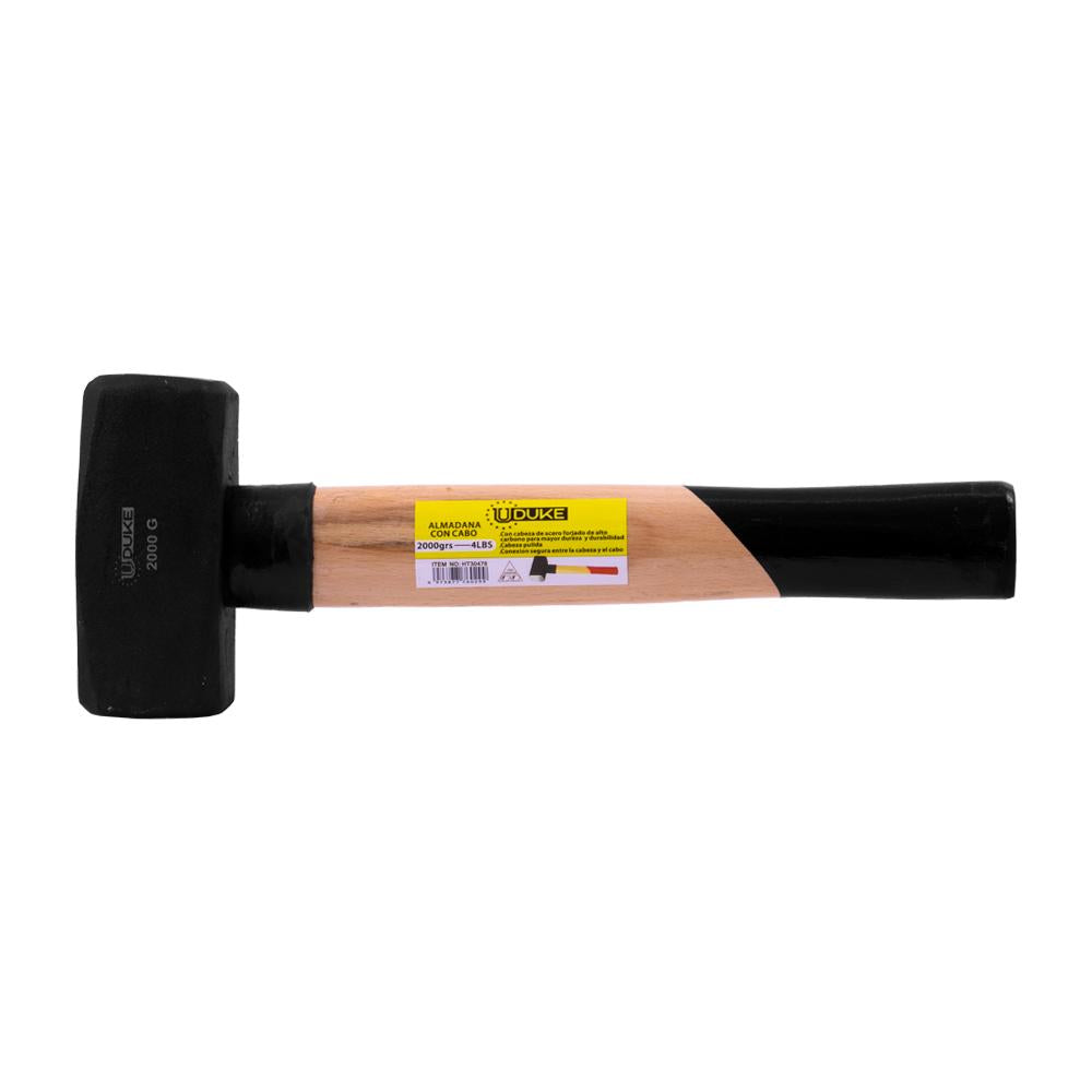 Porra Hierro Mmadera 4 Lb Uduke Ht30476