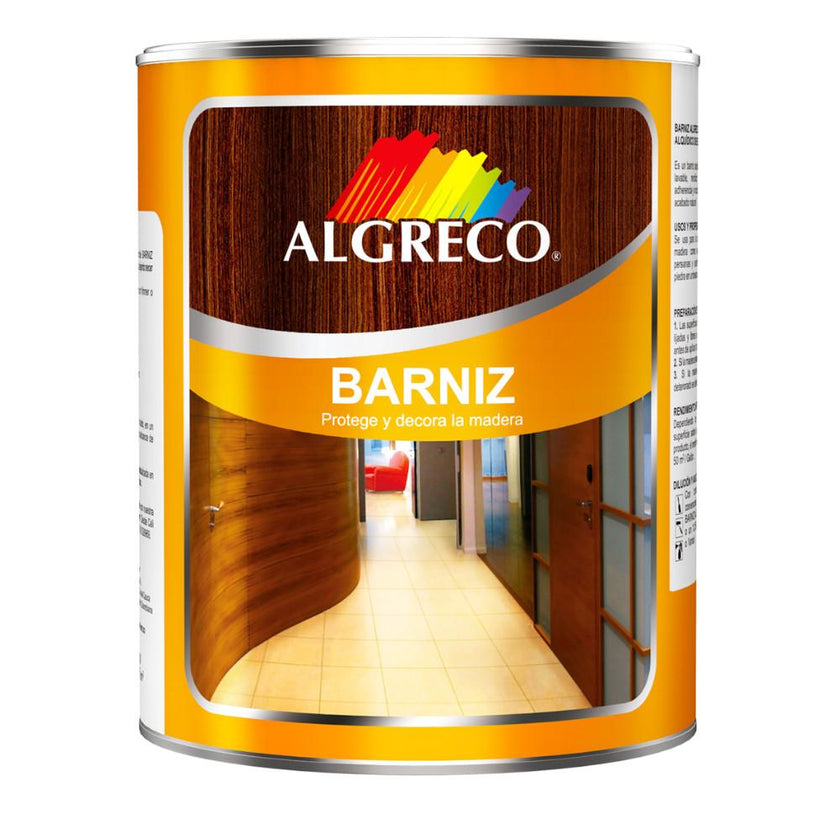 Barniz Brillante Interior Galon 91100001 Algreco